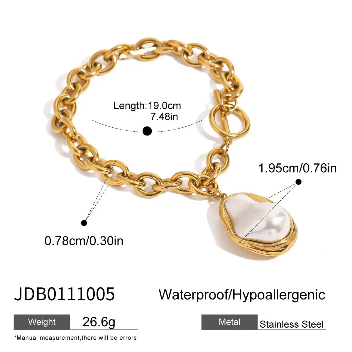 Pearla Charm Bracelet