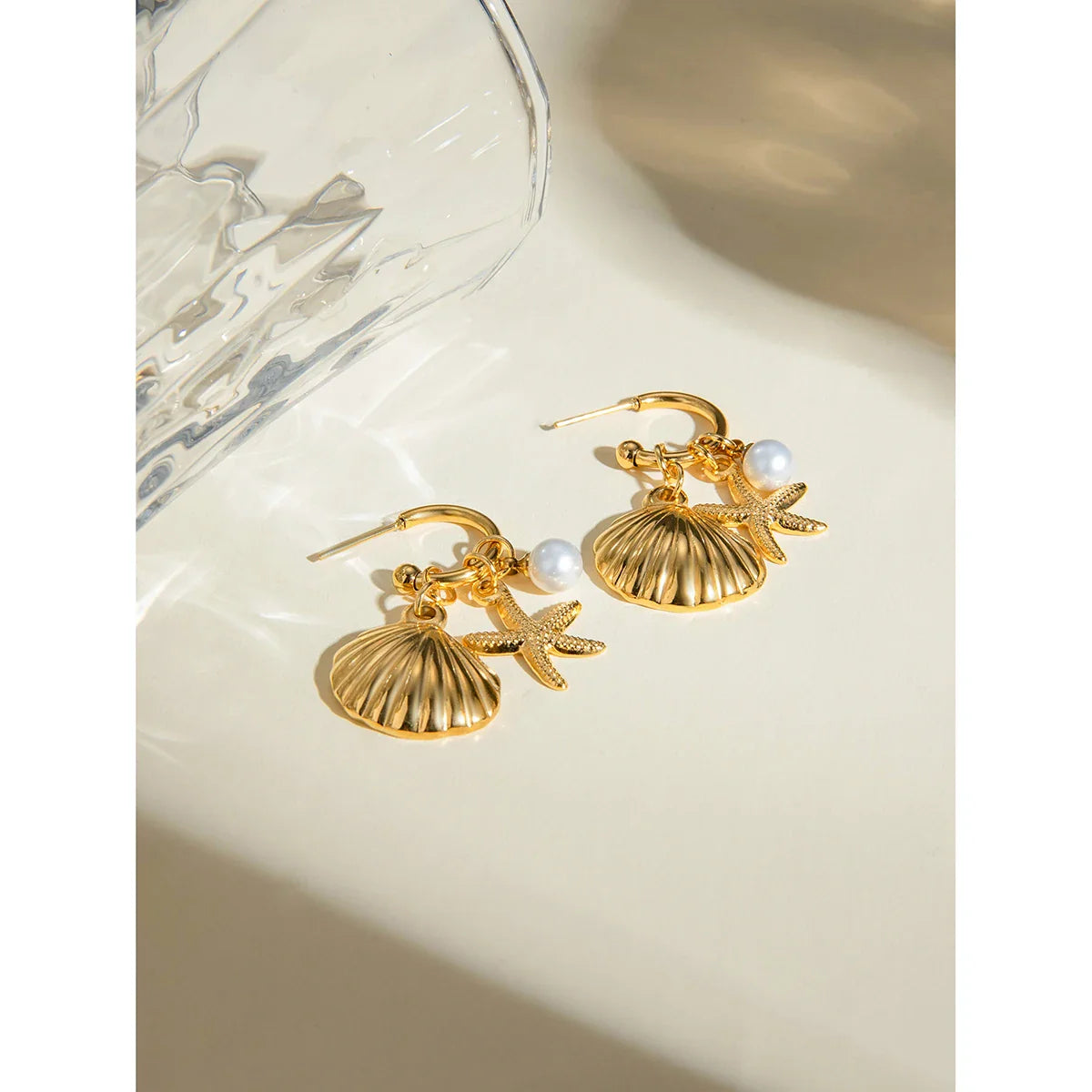 Ocean Charm Earrings