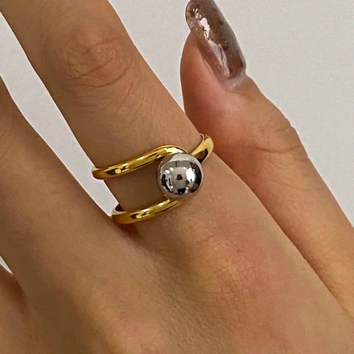 Golden Orb Ring