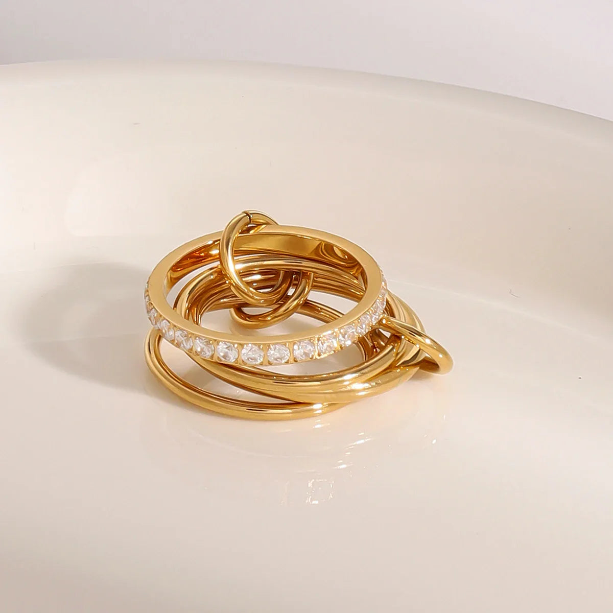 Stackable Gold Bands