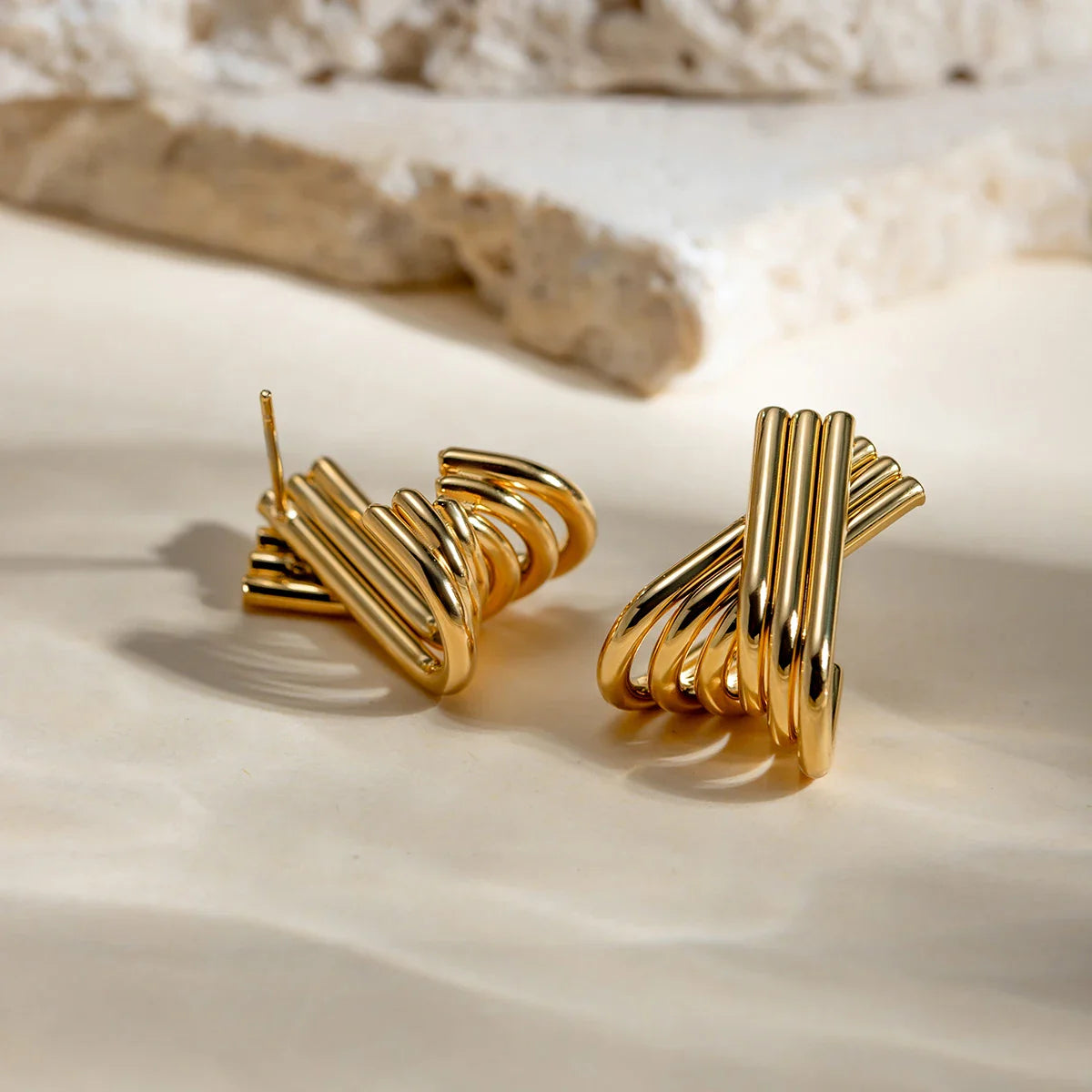 Twist Sculpt Earrings