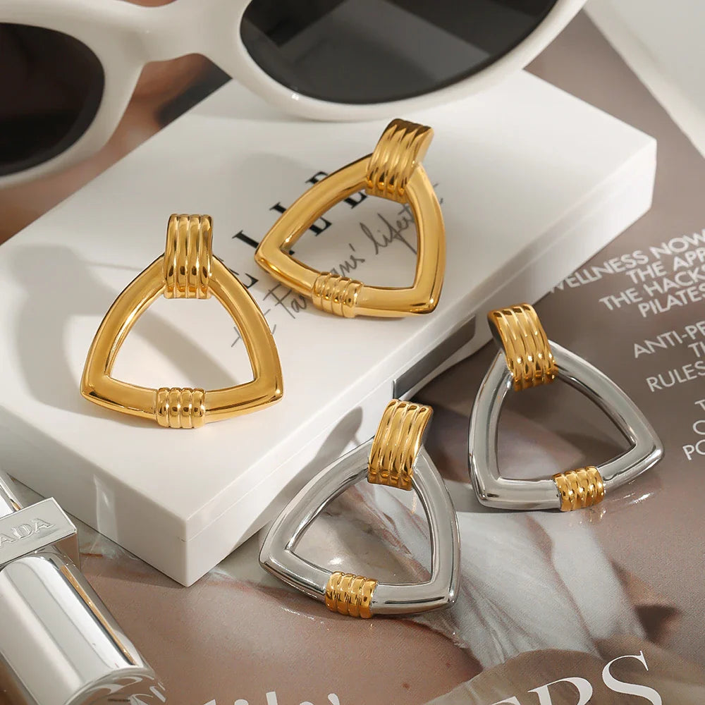 Geometric Charm Gold