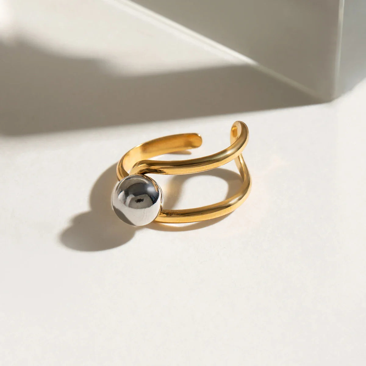 Golden Orb Ring