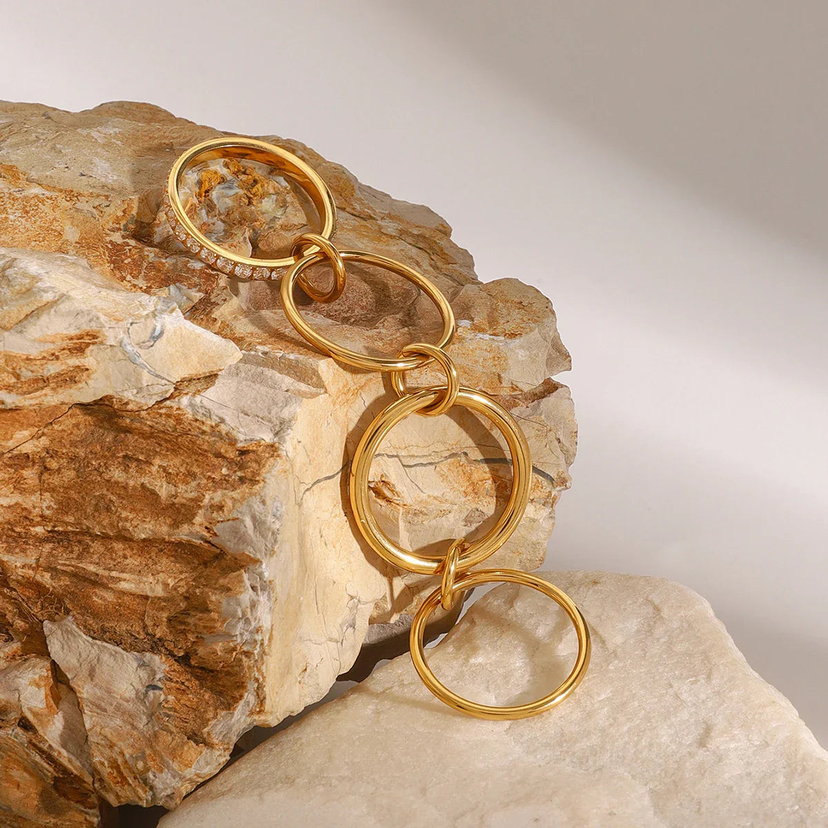 Stackable Gold Bands