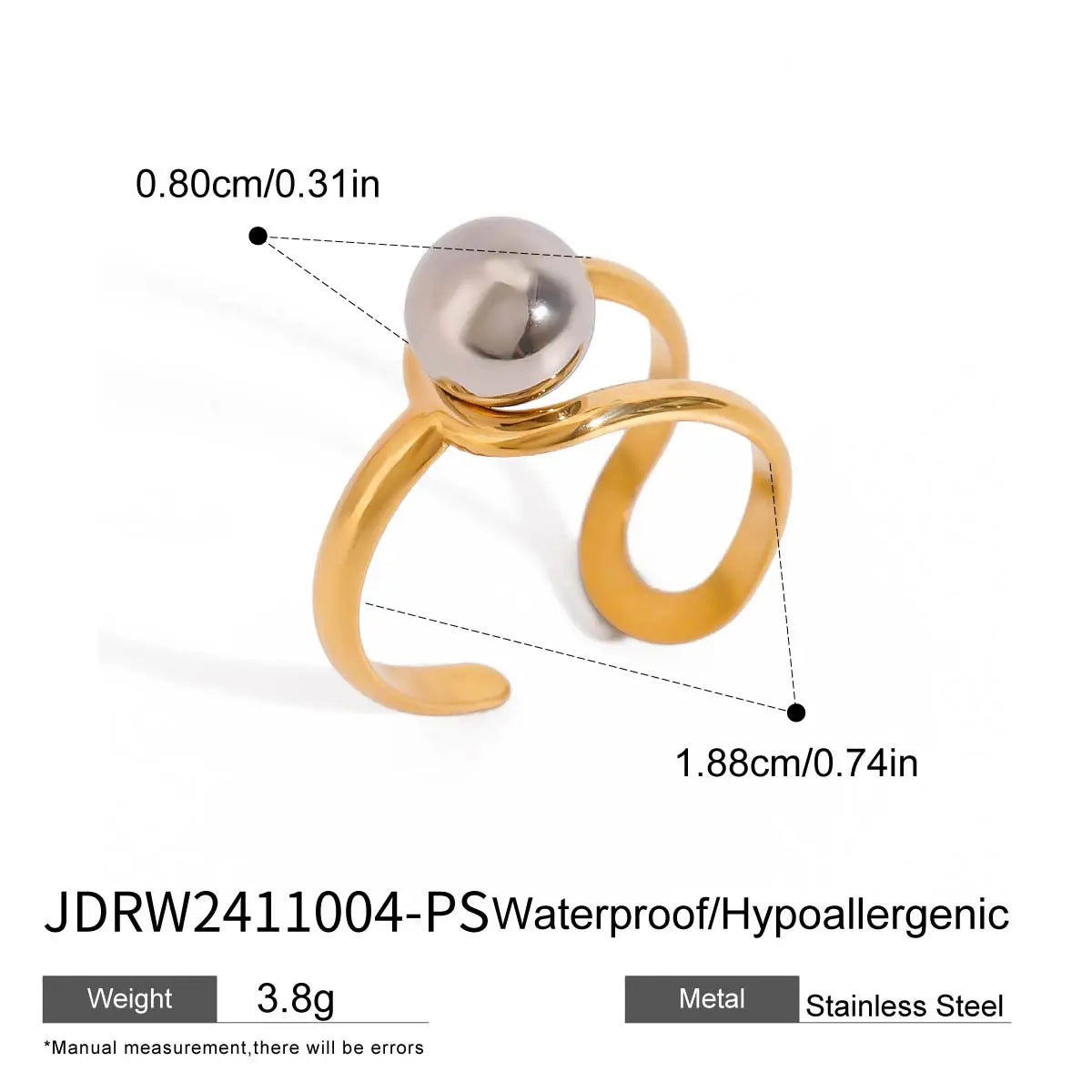 Golden Orb Ring