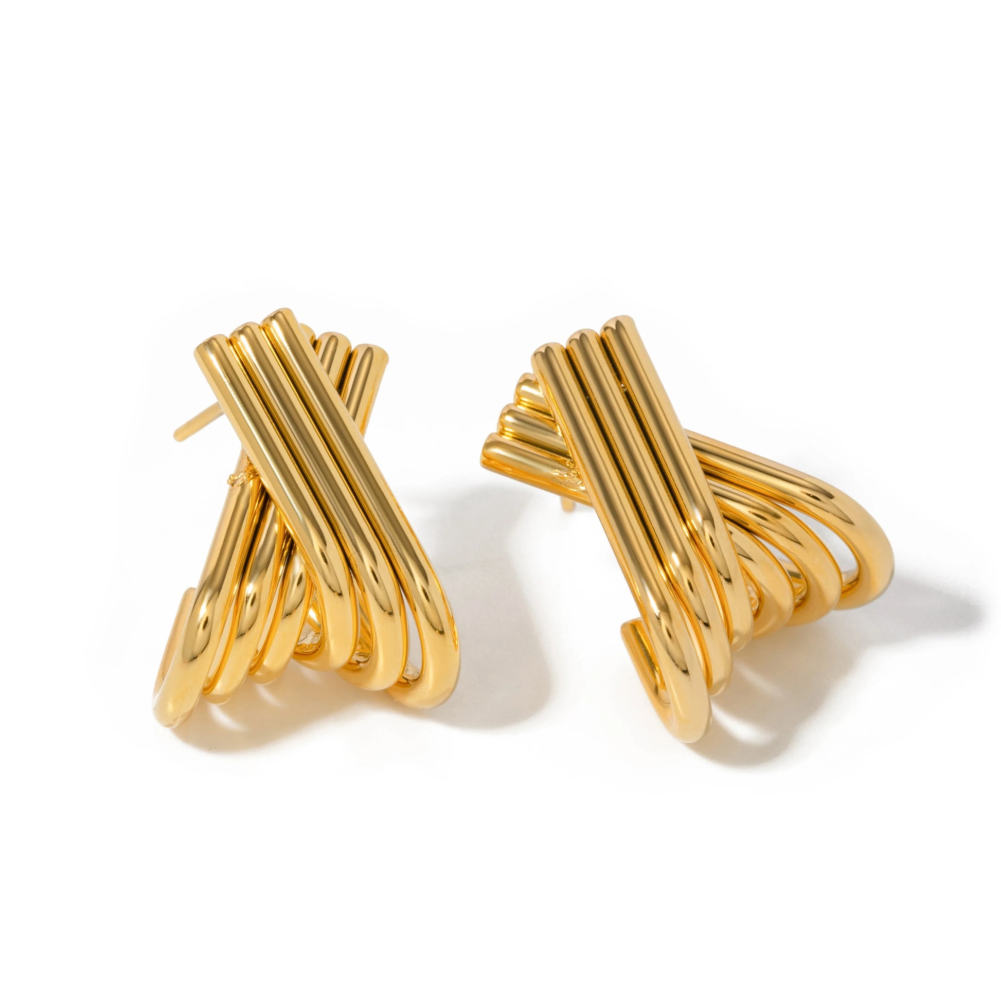 Twist Sculpt Earrings