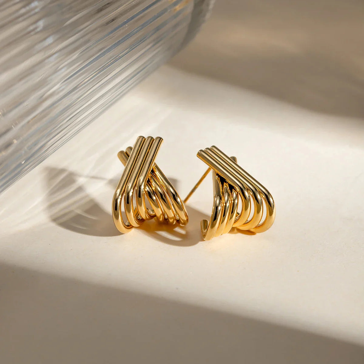 Twist Sculpt Earrings