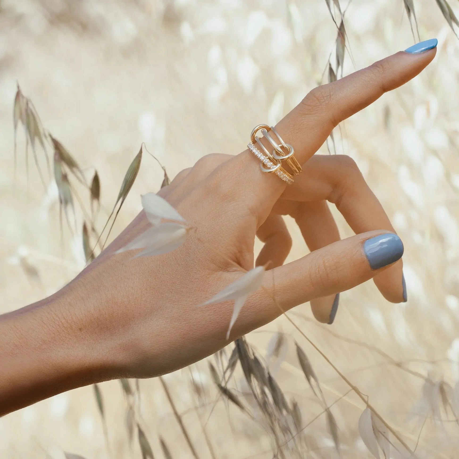 Stackable Gold Bands