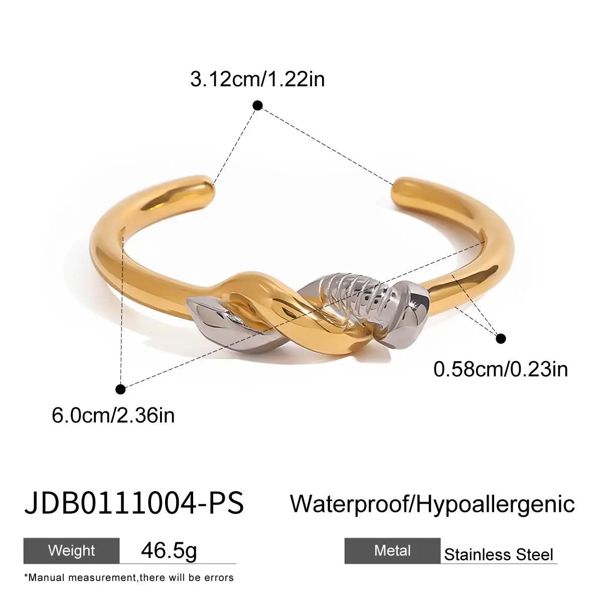 Duality Twist Bangle