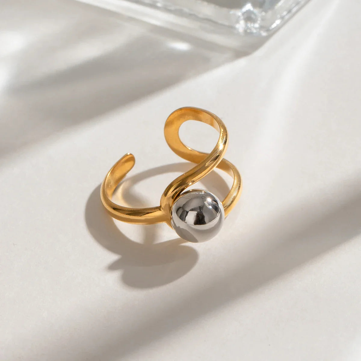 Golden Orb Ring