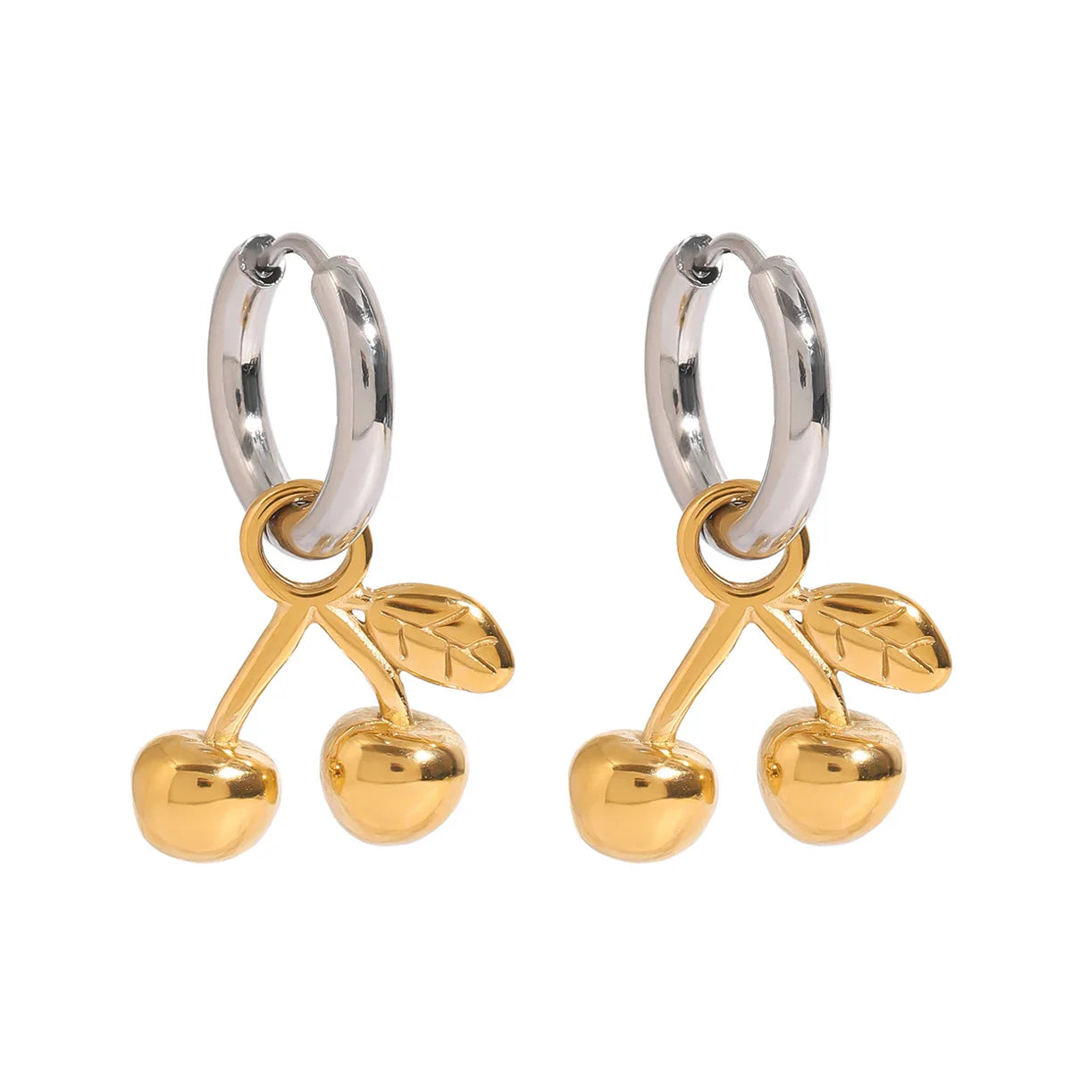 Cherry Bliss Hoop Earrings