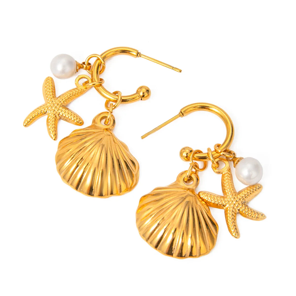 Ocean Charm Earrings