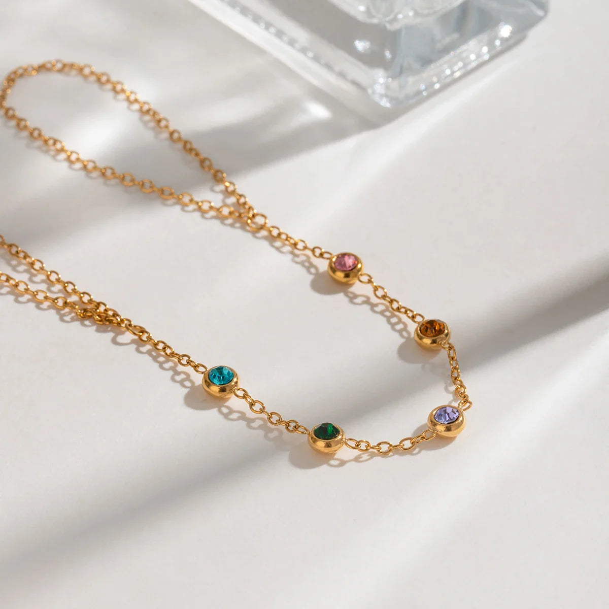 Gem Drop Hand Chain