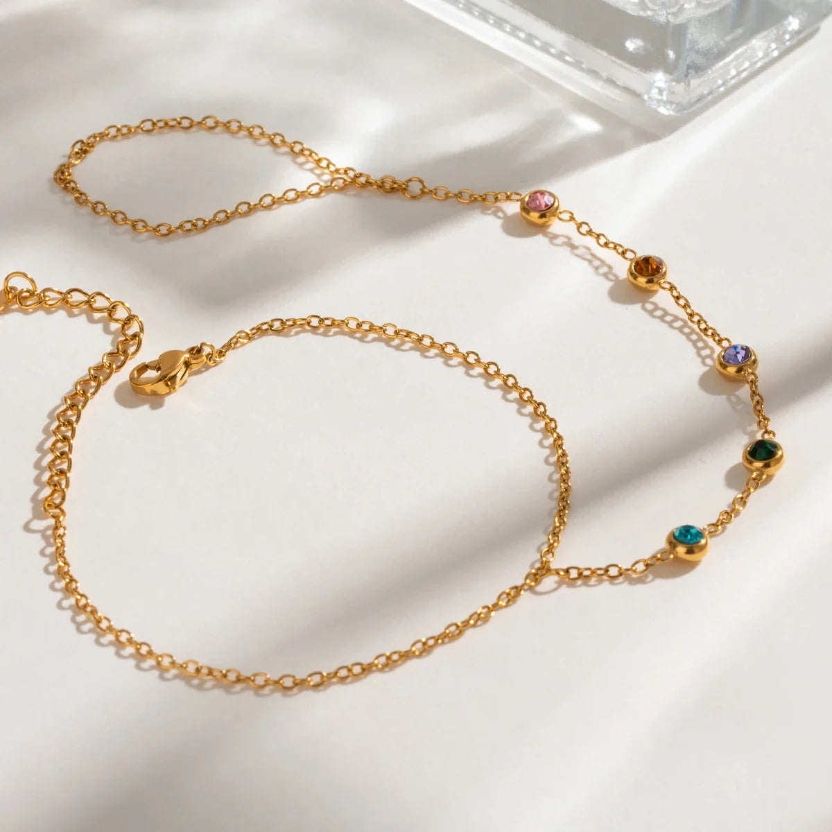 Gem Drop Hand Chain