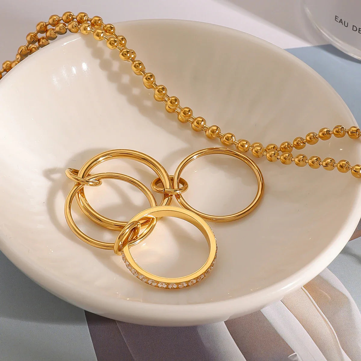Stackable Gold Bands