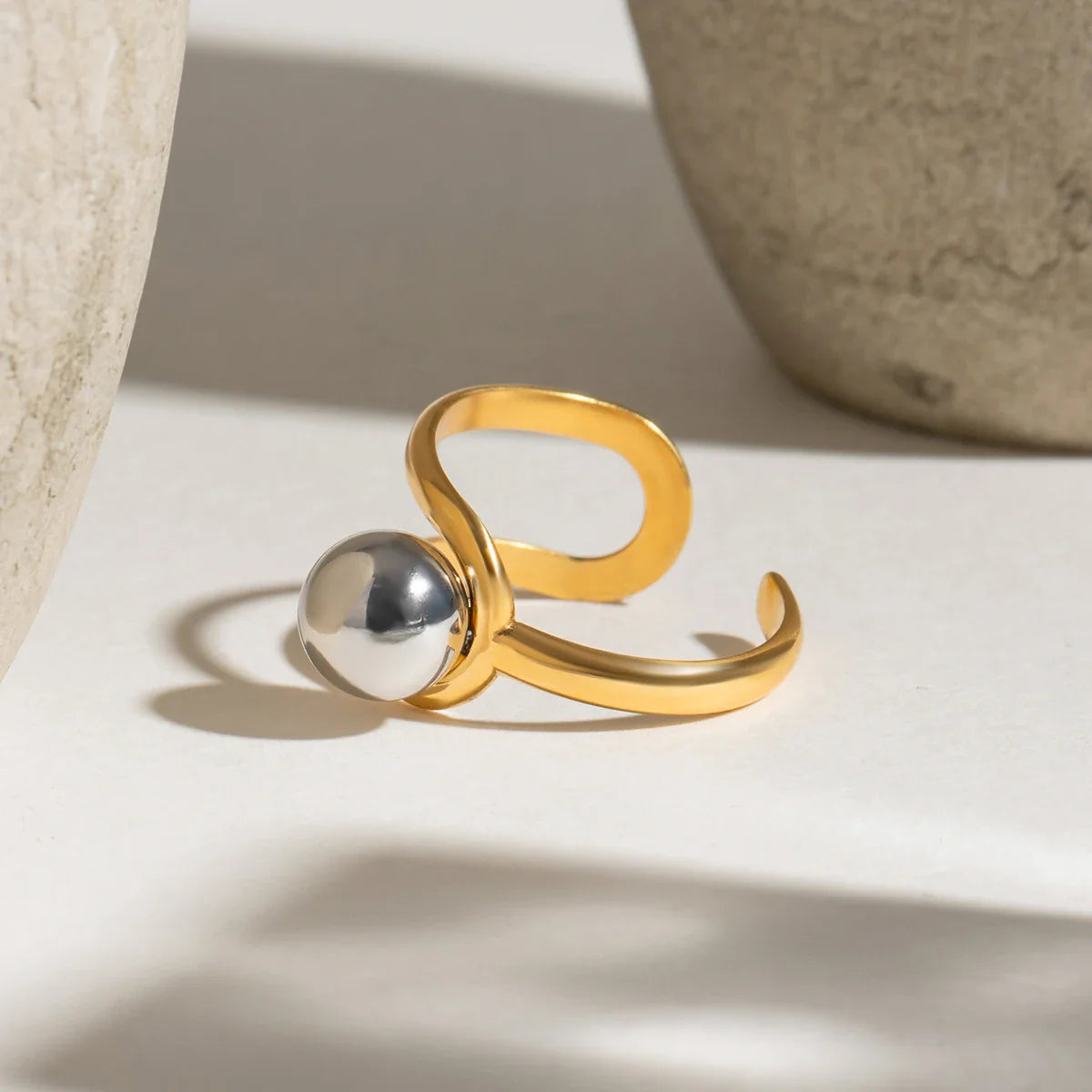 Golden Orb Ring