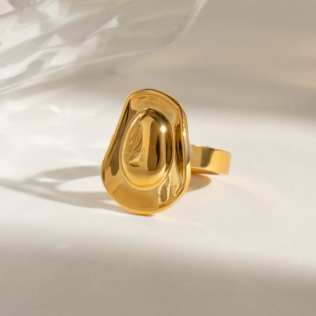 Sculptural Dome Ring