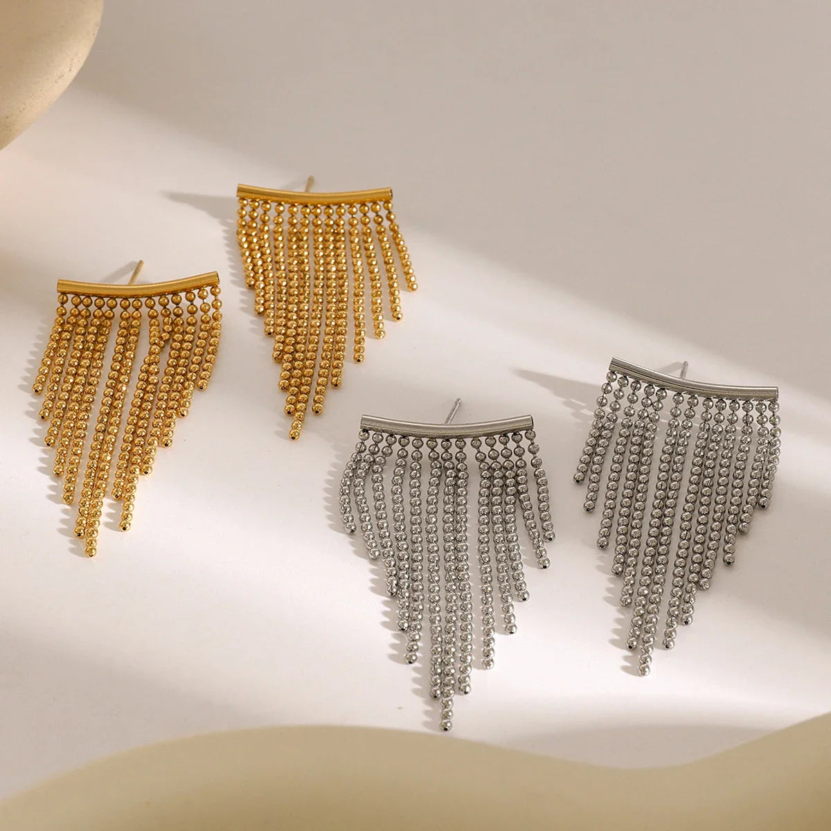 Fringe Drop Earrings