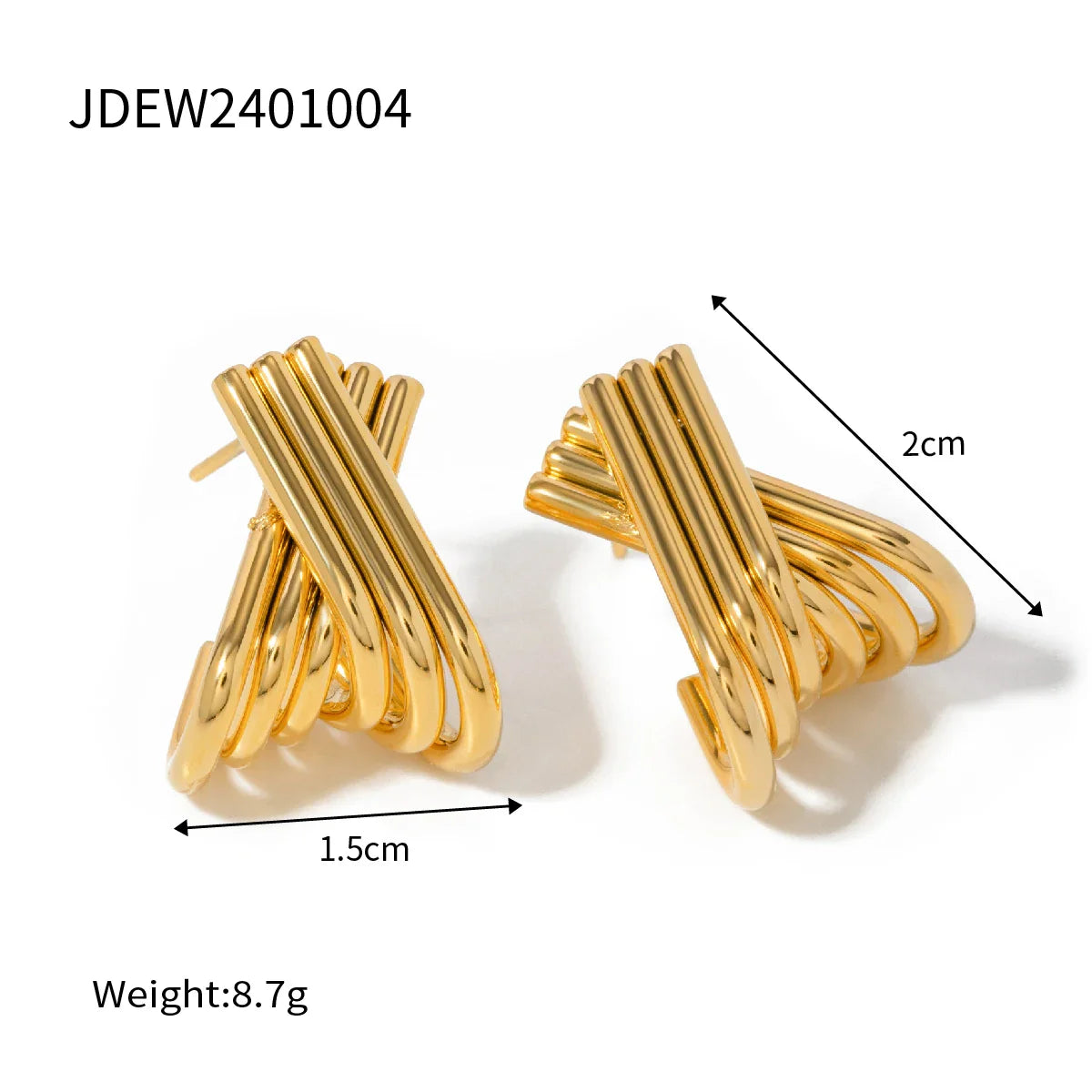 Twist Sculpt Earrings