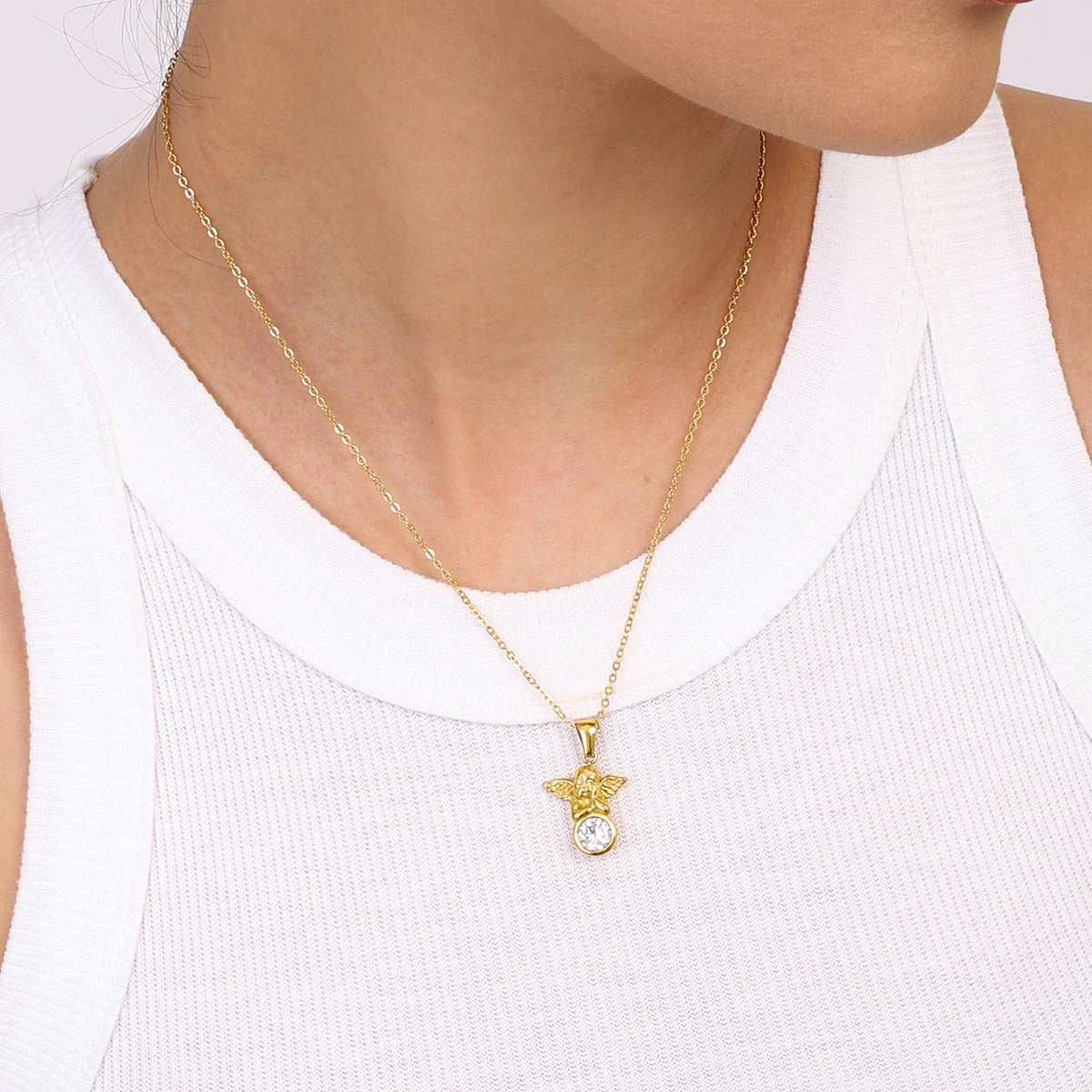 Celeste Angel Pendant