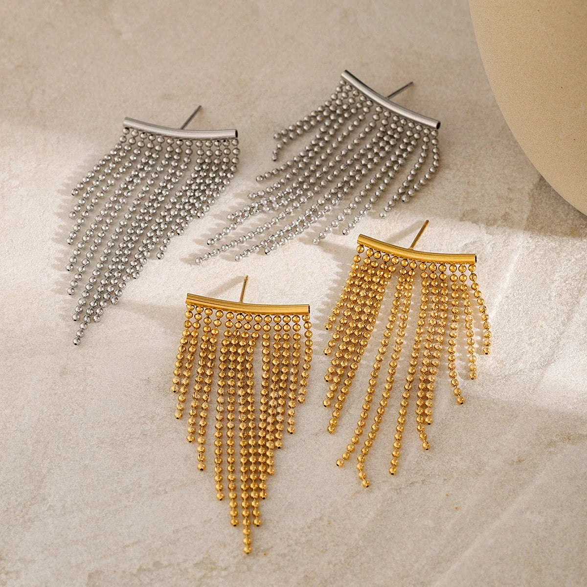 Fringe Drop Earrings