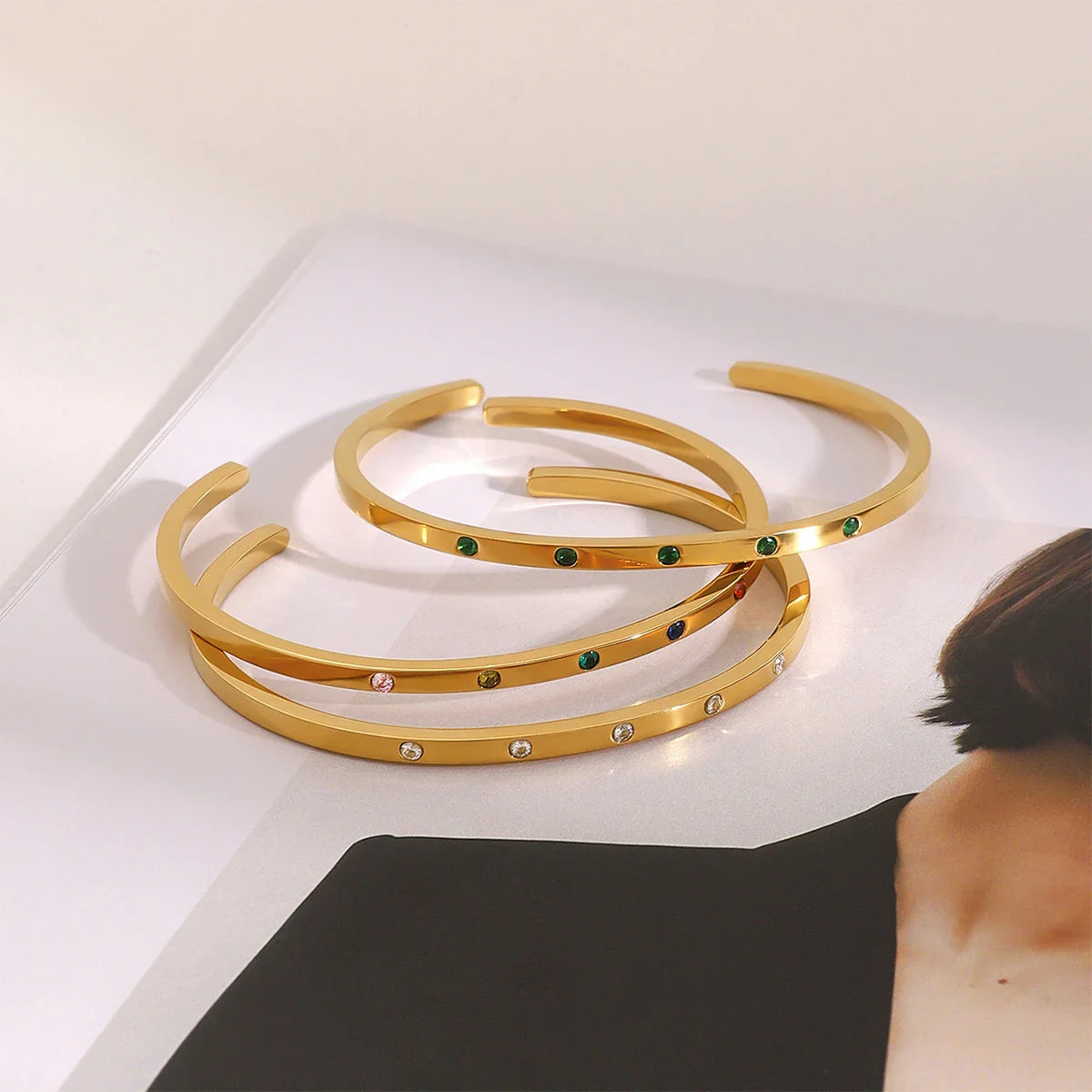 Prisma Gem Cuffs