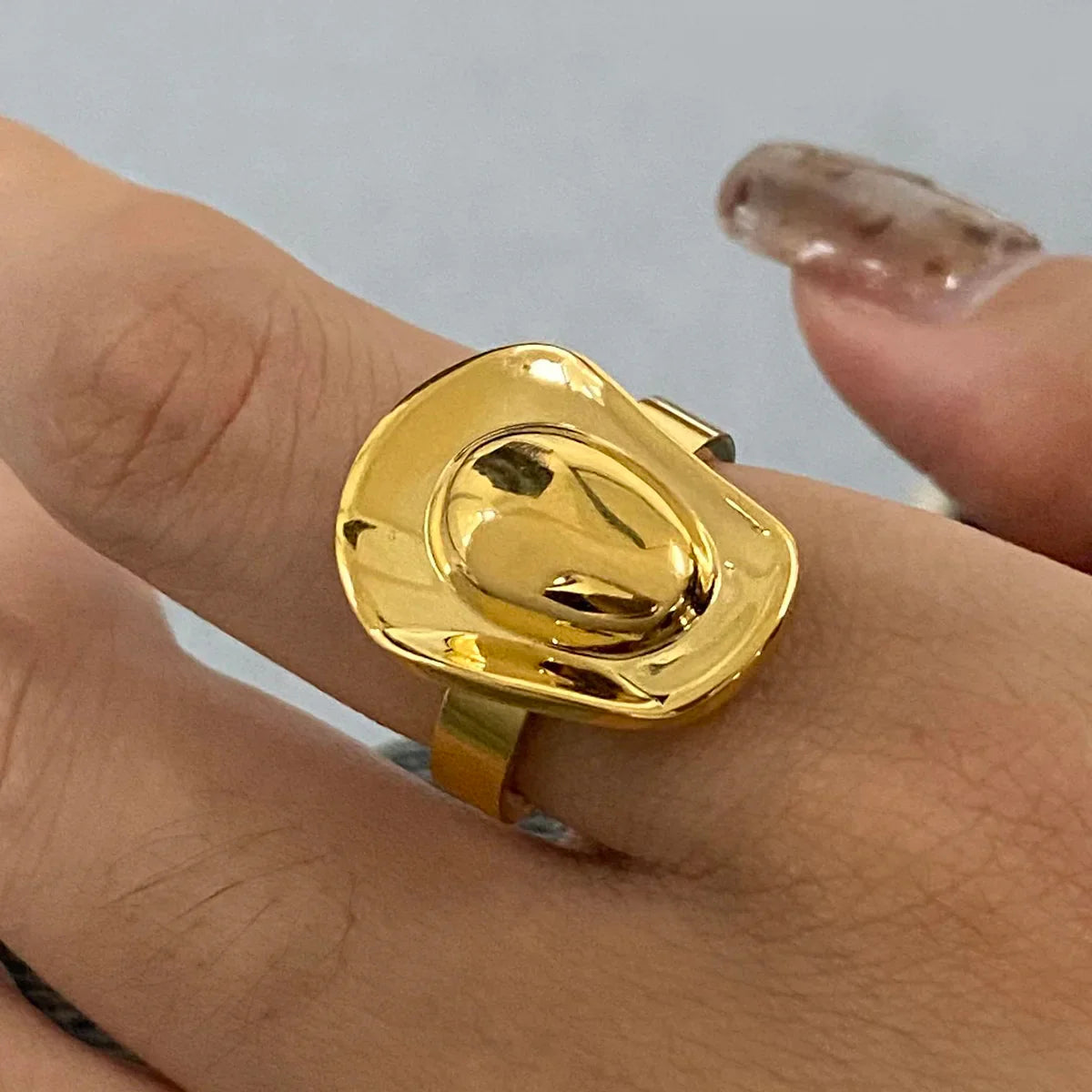Sculptural Dome Ring