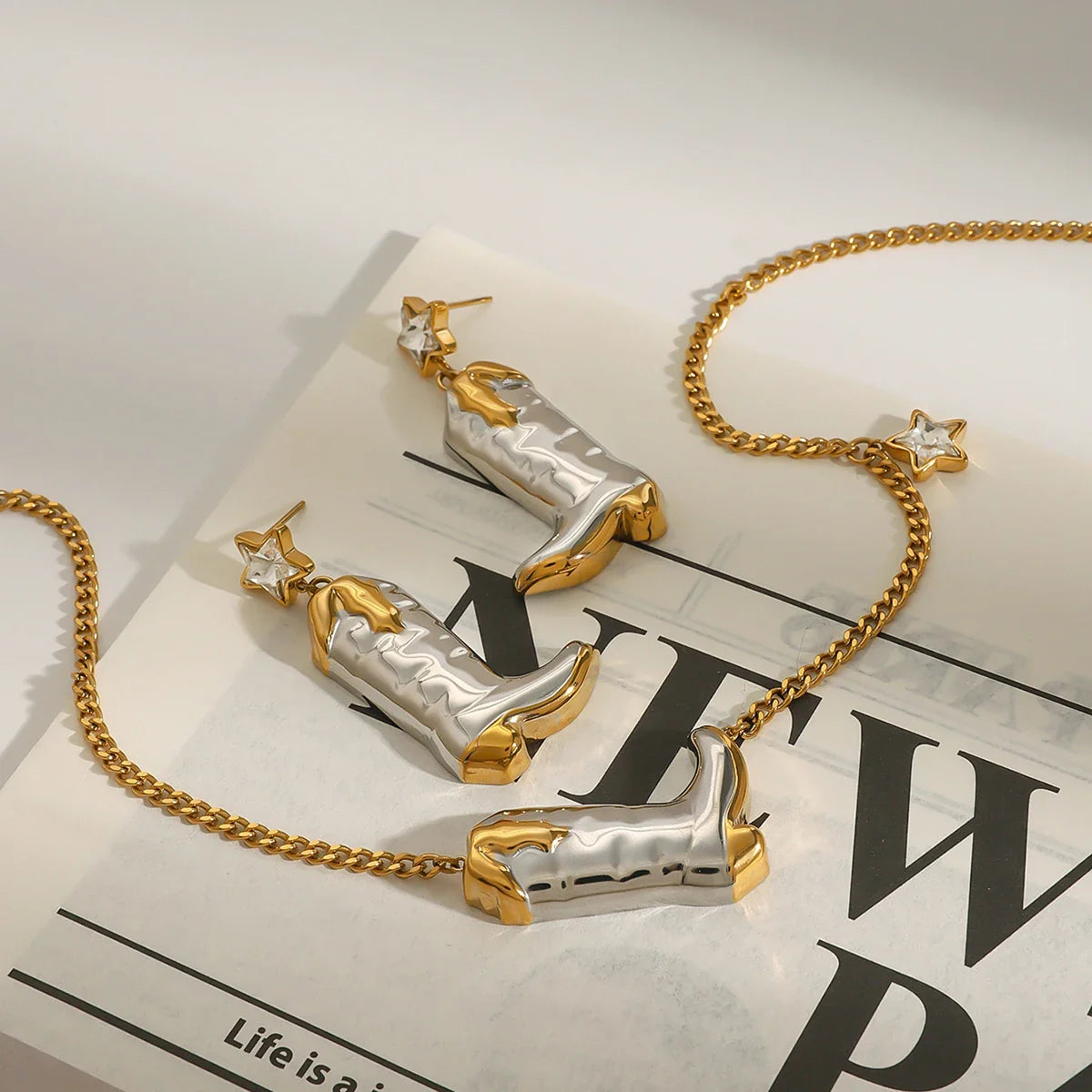 Lasso Charm Necklace