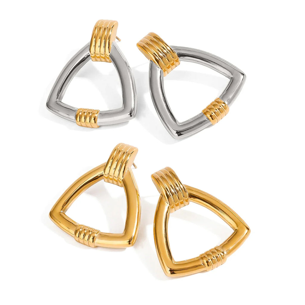 Geometric Charm Gold