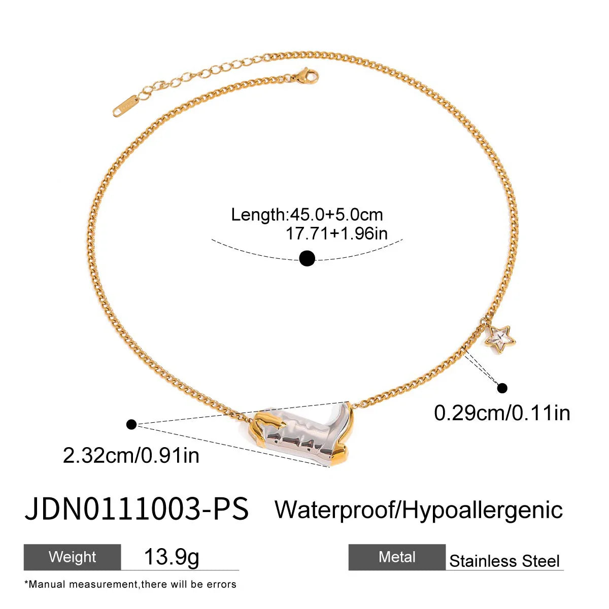 Lasso Charm Necklace