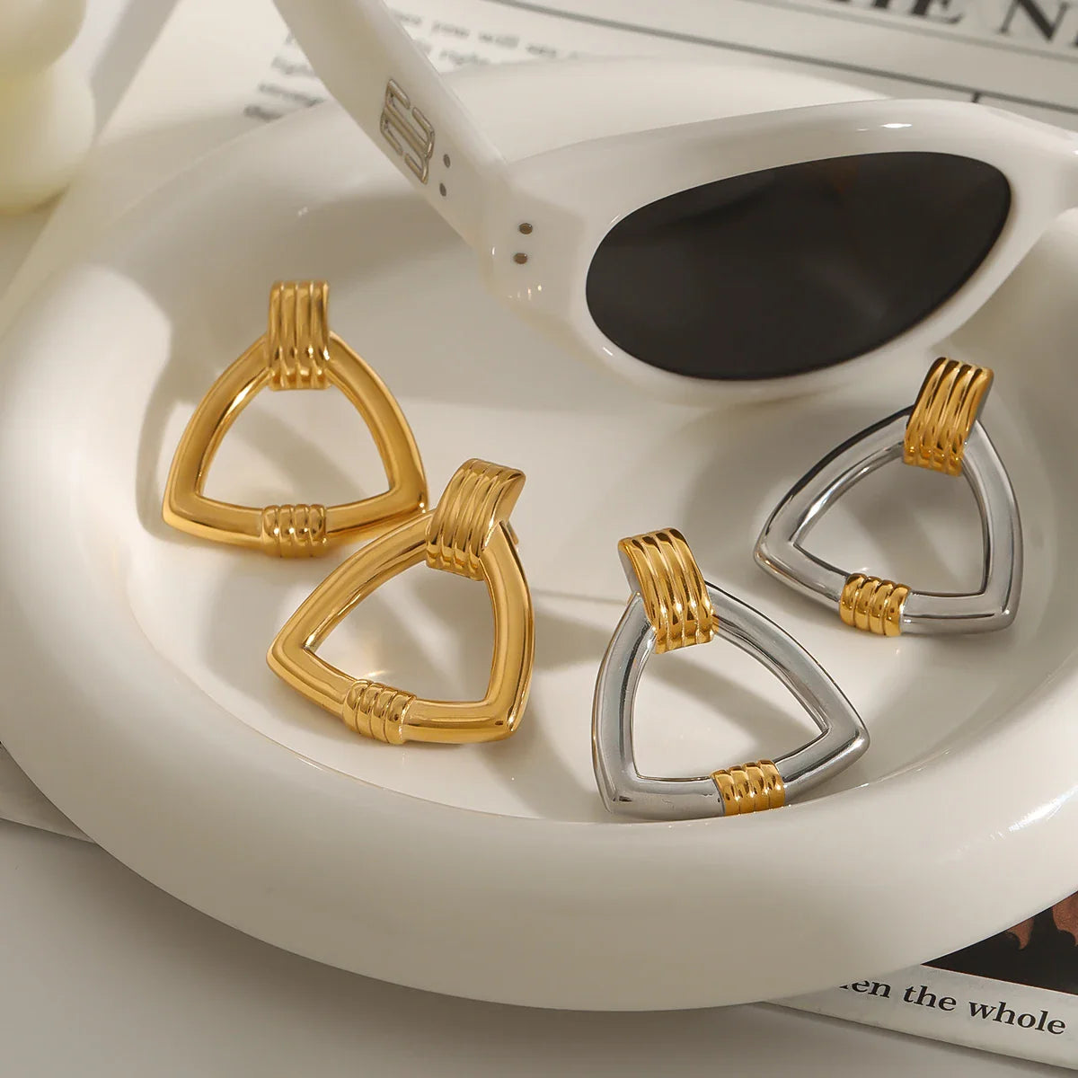Geometric Charm Gold