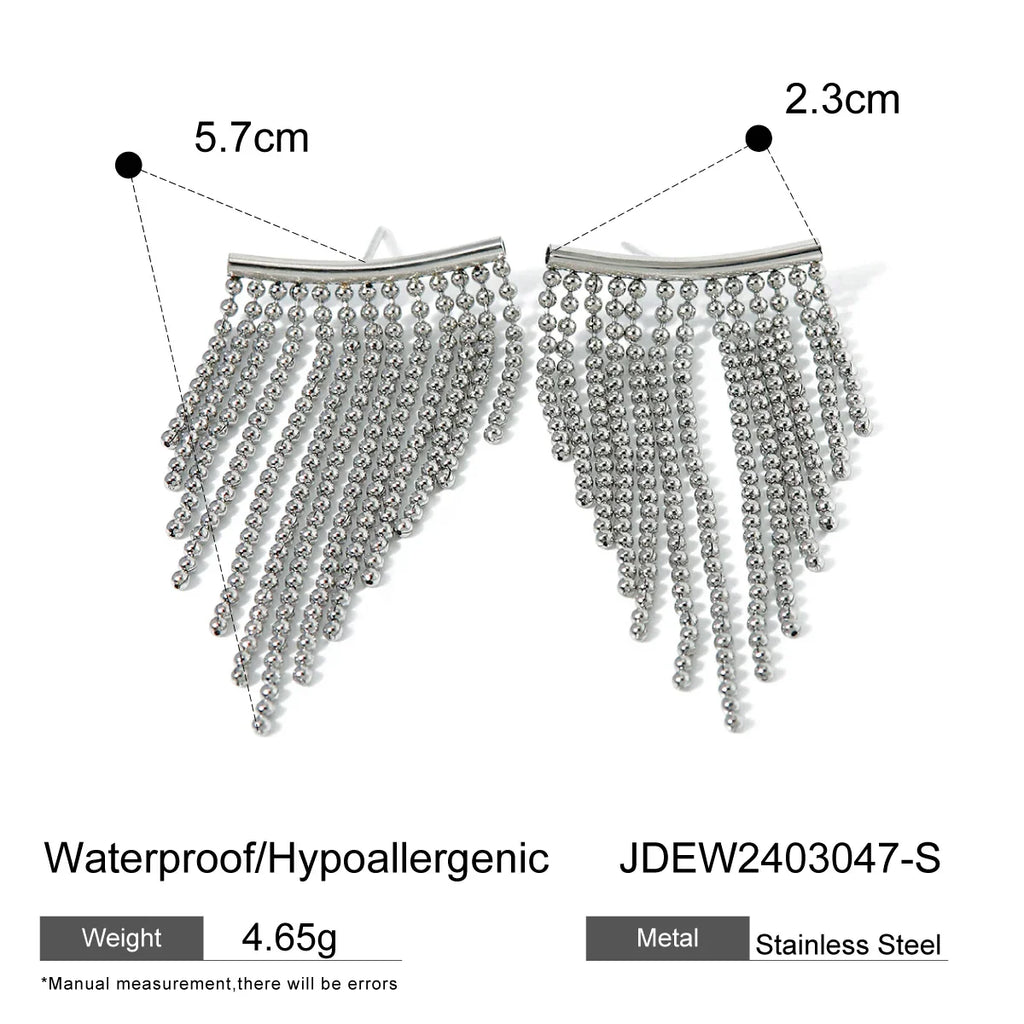 Fringe Drop Earrings