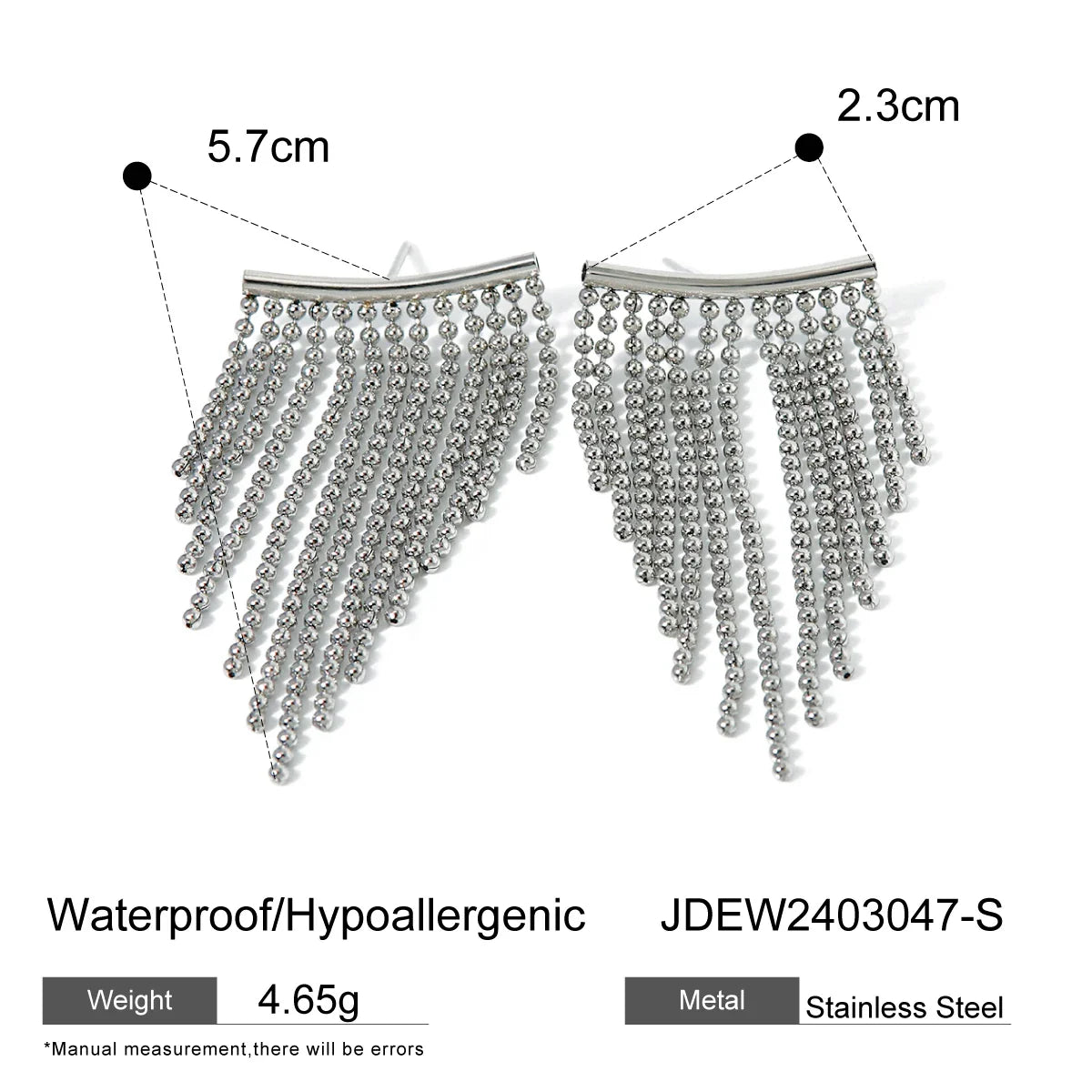 Fringe Drop Earrings